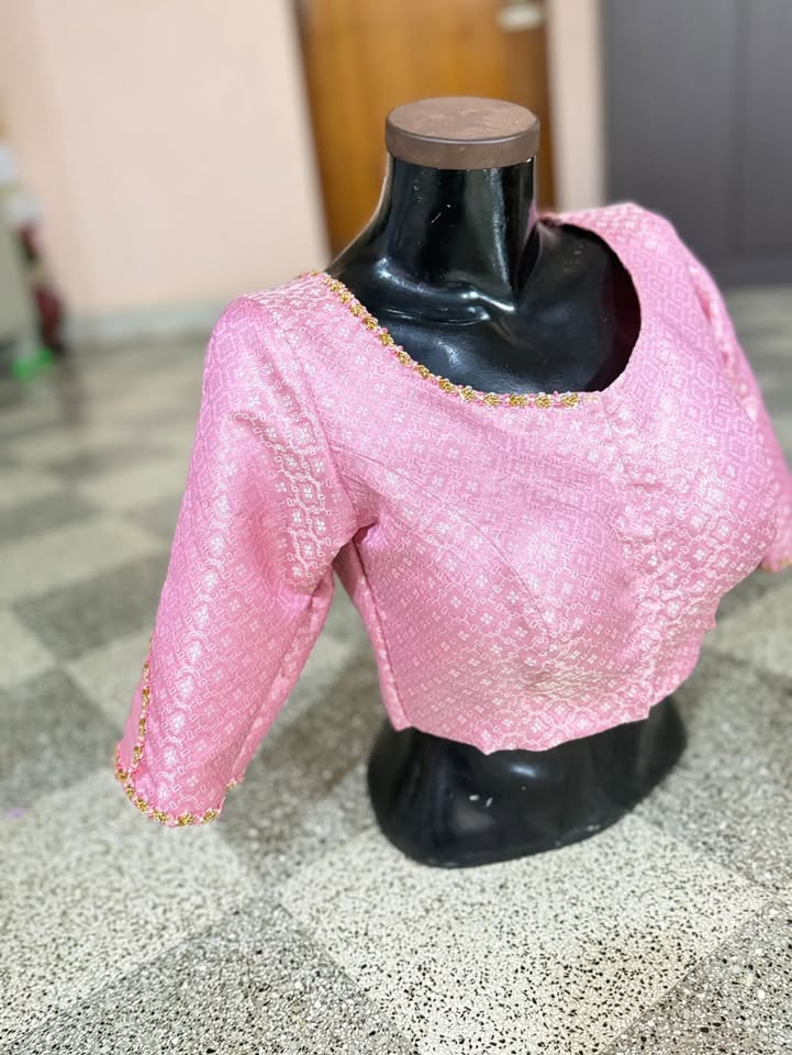 Designer Blouse Custom Embroidery - Dreamt Beauty's Institute & Boutique